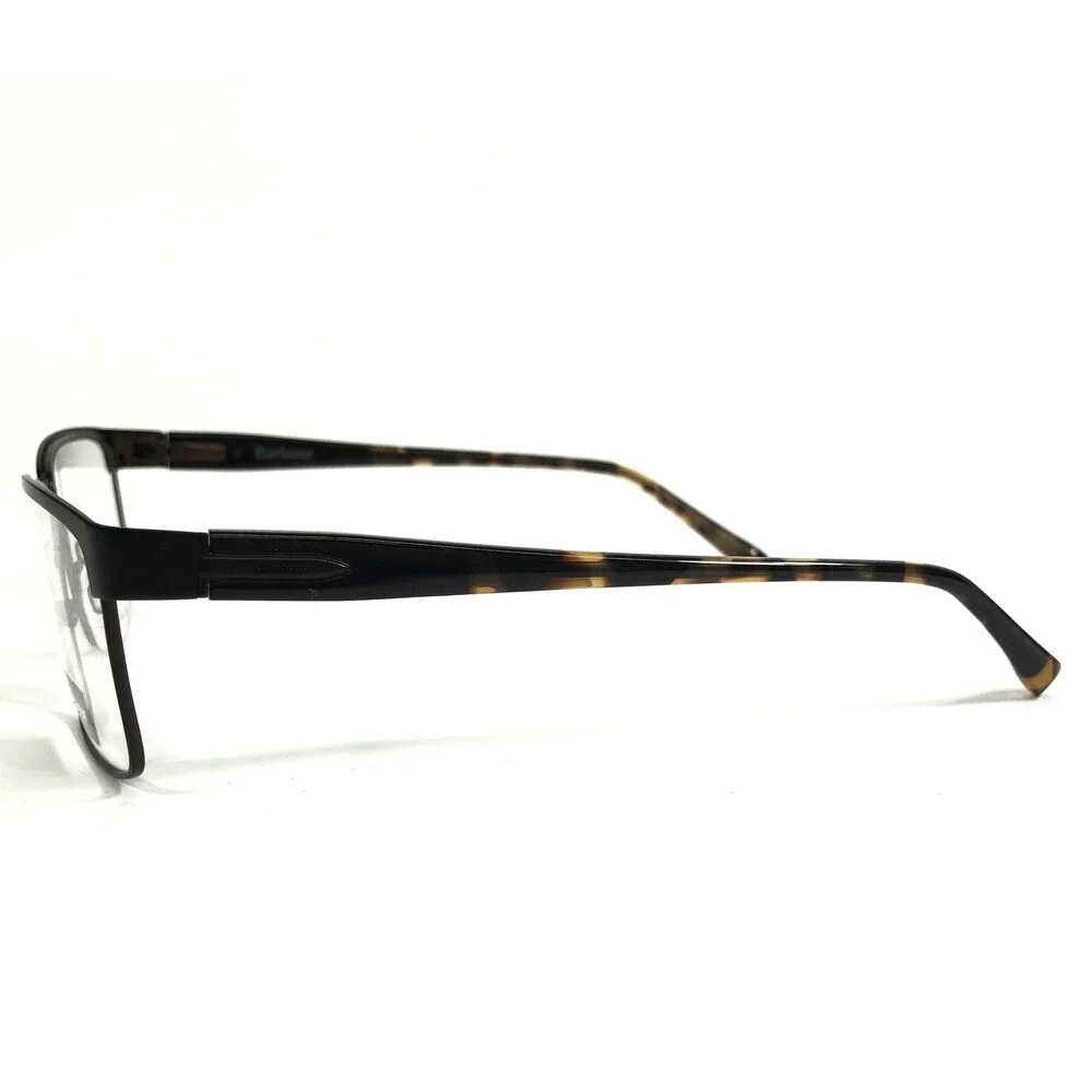 Barbour Eyeglasses Frame BAOM503 BLK Black Tortoise Rectangle Full Rim 55-18-145